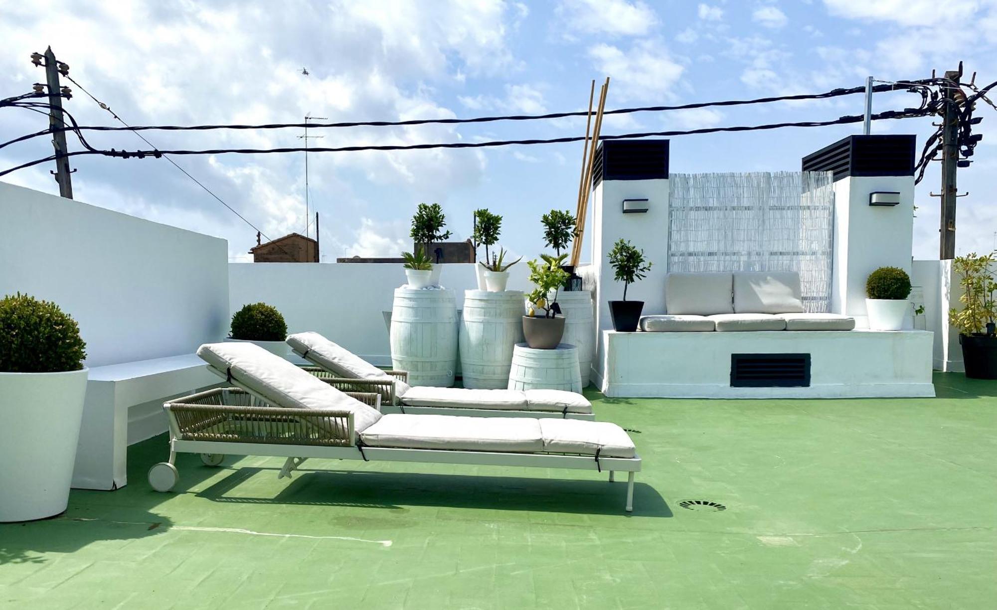 Apartamento Valencia Malvarrosa Ngoại thất bức ảnh